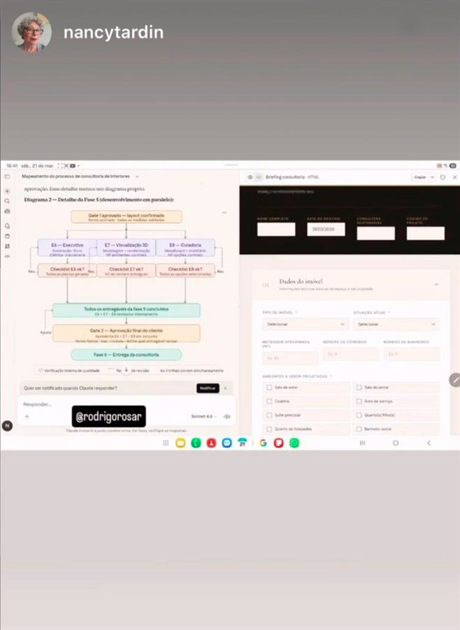 Entrega real de aluno do Workshop